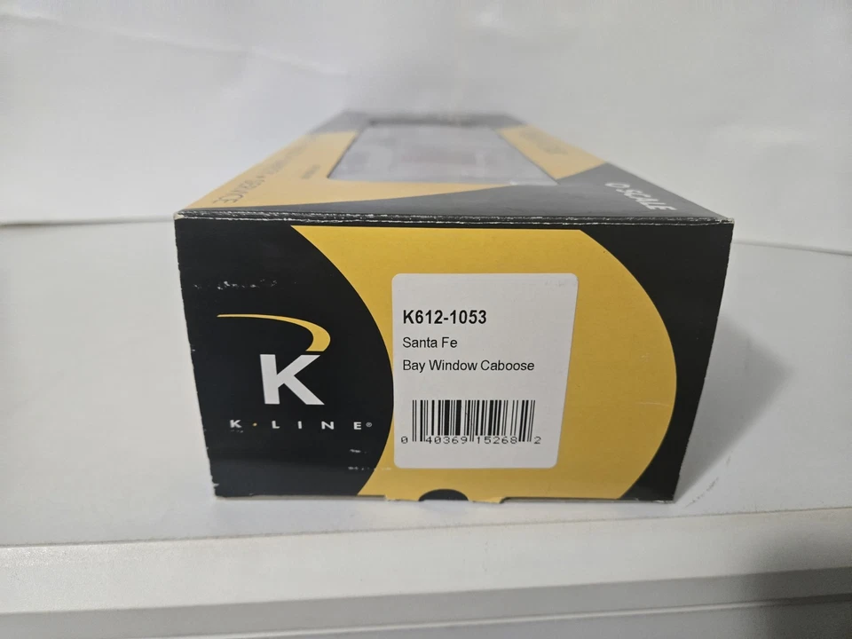 K Line O Gauge Sante Fe Bay Window Caboose New Nice - Image 2 of 3