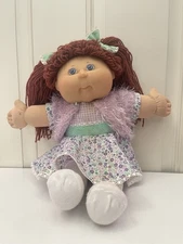 2004 Cabbage Patch Kids Play Along Doll Red Hair Blue Eyes PA-4 Hong Kong