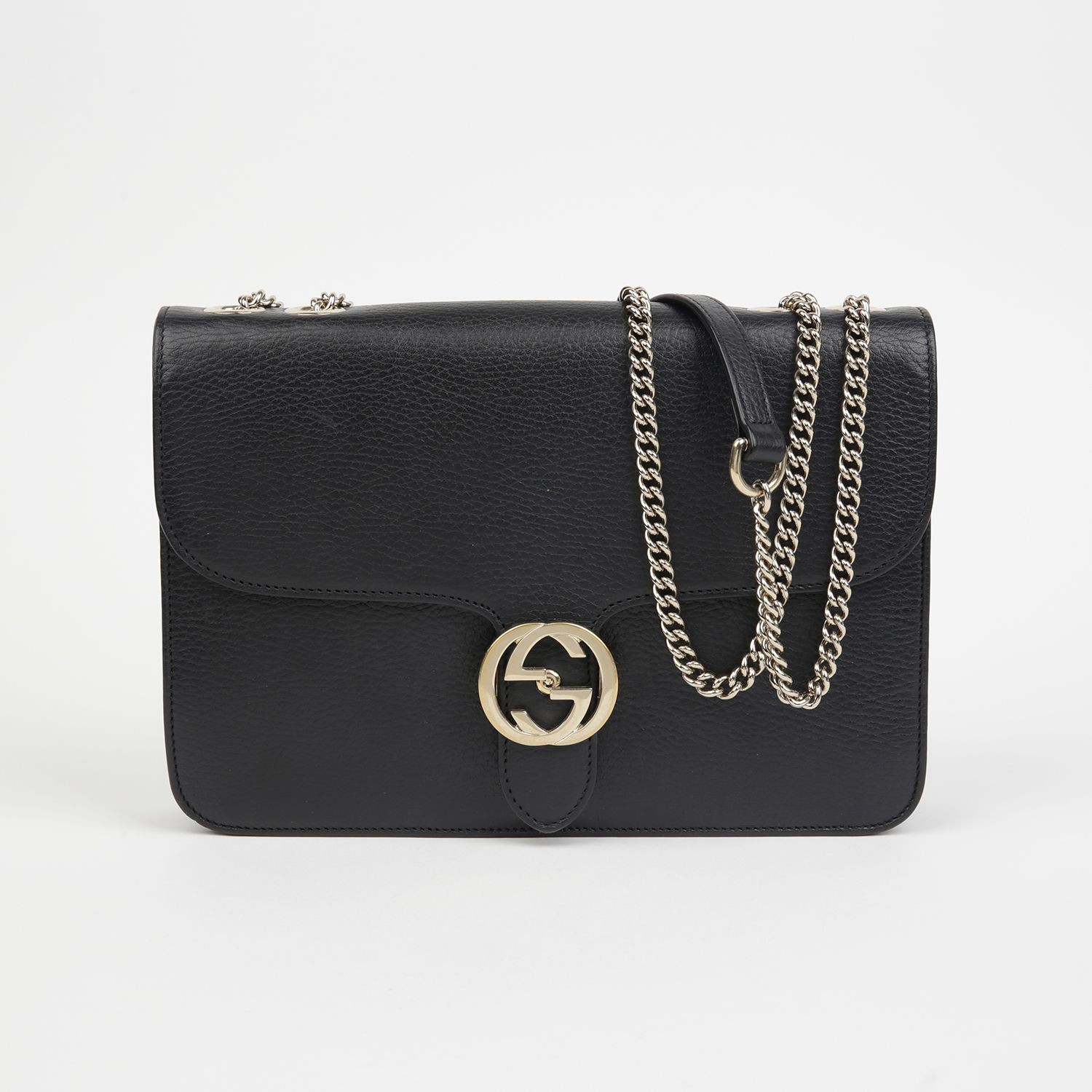 Gucci Interlocking Medium Shoulder Crossbody Bag … - image 1