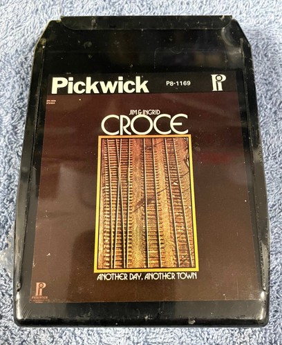 Jim & Ingrid Croce - Another Day, Another Town - Sealed 8-Track Tape