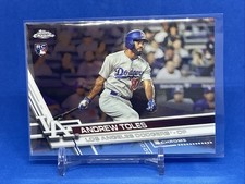 2017 Topps Chrome Andrew Toles Rookie Los Angeles Dodgers #34