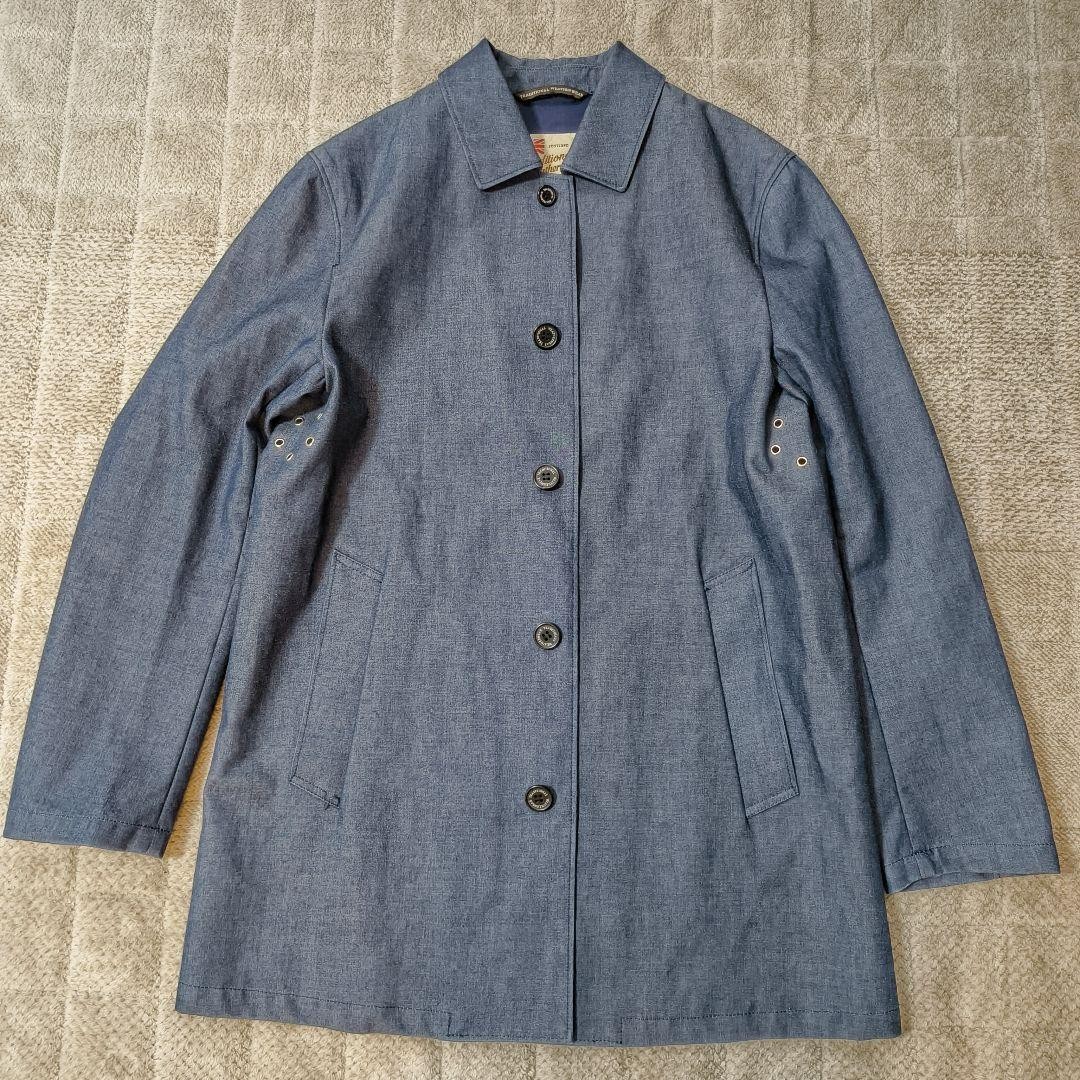 MACKINTOSH Balmacaan Coat・ Rubberized Mackintosh Balmacaan Coat Rubberized Liner Size 40 Shipping