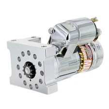 Powermaster Starter 19112; PowerMax Chrome 168-Tooth Gear Reduction for Chevy