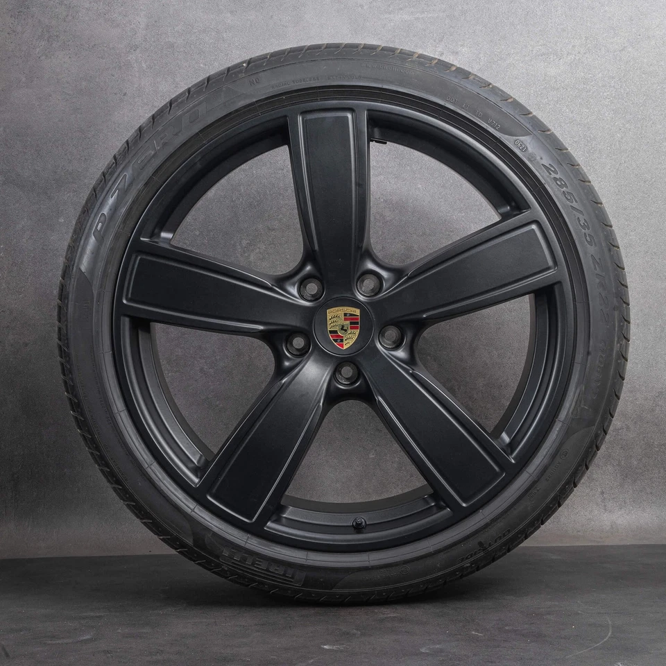 Porsche Cayenne 22 Zoll Felgen Sport Classic 9Y3 Coupé Sommerreifen Neu - Bild 2 von 3