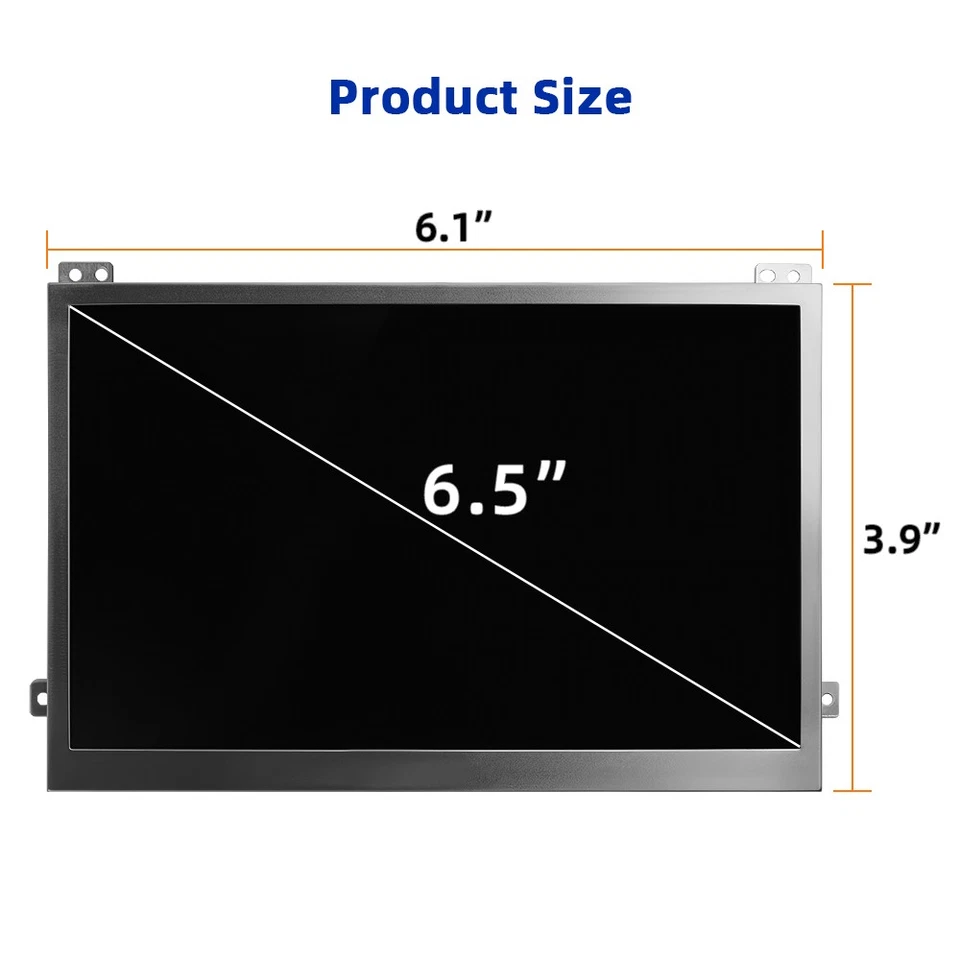 OEM 6,5" LCD Display Touchscreen Ersatz Für VW MIB STD2 680 Multimedia Radio Nav - Bild 2 von 4