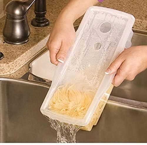 Microwave Pasta Cooker- the Original (2PK)- Cooks up to 4 Servings- No Mess, Sti - Picture 7 of 8