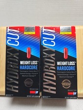  2 Hydroxycut Hardcore Weight Loss  Energy Supplement 60 Capsules Exp 09/28
