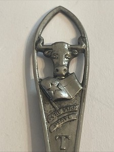 Texas Vintage Souvenir Spoon Collectible