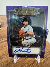 2026 Leaf Metal Baseball Dax Whitney Top Prospect RC #/7 Auto