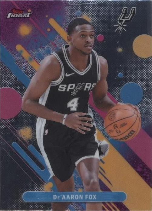 2025-26 Topps Finest - Common De'Aaron Fox #99 for sale online | eBay