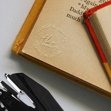 From The Library Of Embosser Custom Library Book Embosser Ex Libris 1-5/8 Inch