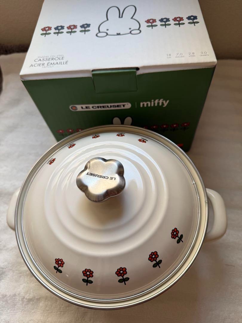 Le Creuset Miffy casserole pot Capacity 2.8 L | eBay