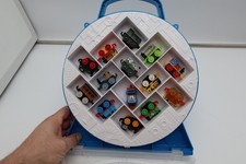 Thomas & Friends Minis Blue Travel Carrier Storage Track 2014 Mattel