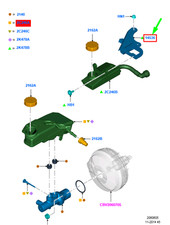 Maître-cylindre de frein Ford KUGA