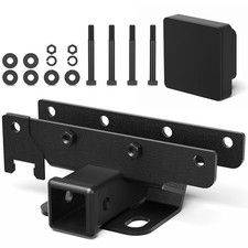 2 Steel Trailer Hitch Receiver Tow Kit For 2018-2025 Jeep Wrangler Jljlu