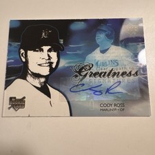 2006 Upper Deck Future Stars - Clear Path to Greatness Signatures Cody Ross #87 