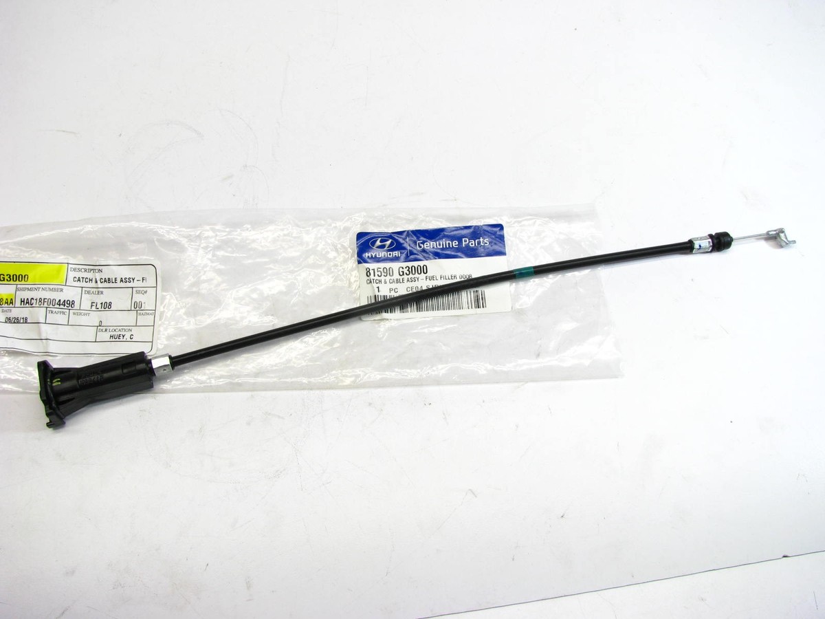 NEW OEM Fuel Filler Door Catch & Cable For 2018-2020 Hyundai