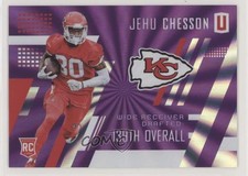 2017 Panini Unparalleled Class of Rookie Purple 72/149 Jehu Chesson #292 2u3