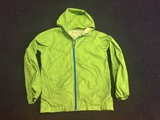 Columbia Sportswear Youth 14/16 Large Kids Green Rain Jacket with Hood