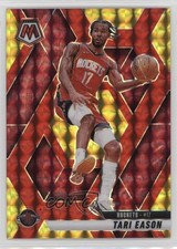 2024-25 Panini Mosaic Choice Fusion Red & Yellow Prizm 12/75 Tari Eason #70 1d0h