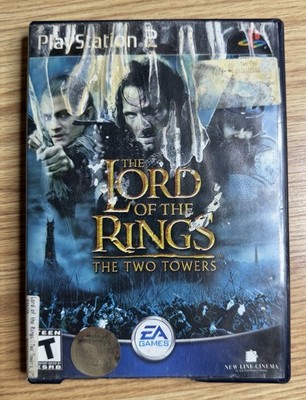 Lord of the Rings Two Towers PS2 Game Tested Disc Works READ