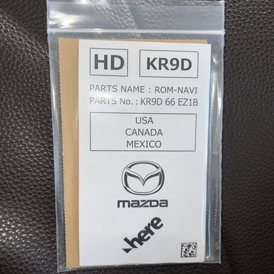 KR9D-66-EZ1B OEM Mazda Navigation SD Card USA CAN MEX Maps by HERE