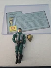 1989 Gi Joe Cobra 3.75" Aero-Viper v1 Figure Complete Condor Pilot w/ Filecard