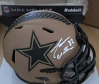 Jason Witten Signed Dallas Cowboys Salute to Service Mini Helmet BAS Auth