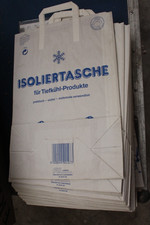 9x Isoliertasche f. Tiefk&uuml;hlprodukte Thermotasche Beutel Isolier T&uuml;te K&uuml;hltasche