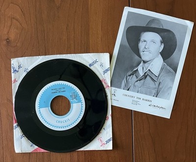 Country Tim Harris Because I Love You / Have A Talk With Your 45 RPM Record
