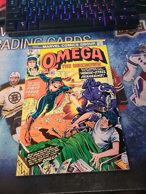 Marvel Comics Omega The Unknown #1 1976 Bronze Age- CB65