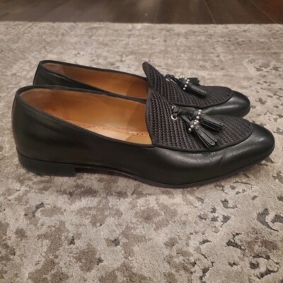 Christian Louboutin Nile King Black Leather Loafers 41.5 | eBay
