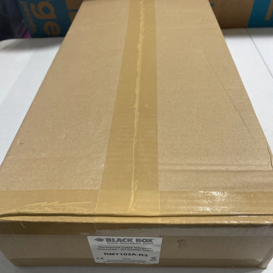 RMT103A-R3 Rackmount Cable Raceway 2U Double Sided Black Box - Image 3 of 4