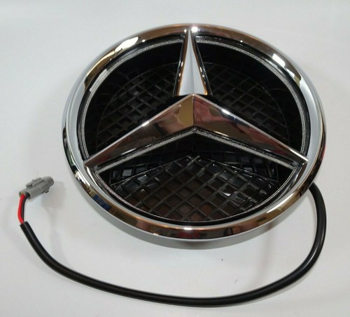 Motorfox Led Badge Emblem White Light Car Star Logo Front Grill Glow RGB Multico - Foto 4 di 10