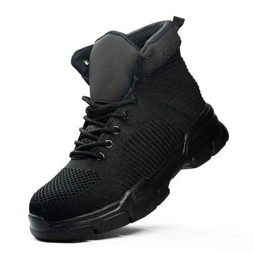 High Top Protective Men's Safety Shoe Outdoor Work Steel Toe Indestructible Boot - 第 12/15 張圖片