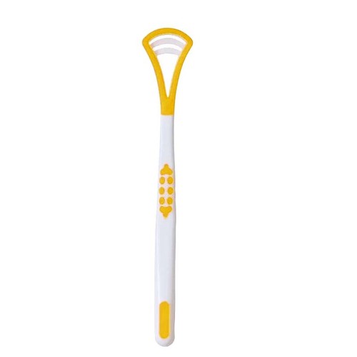 Soft Tongue scraper cleaner brush Oral handle floss cure bacteria fresh breath - Picture 7 of 13