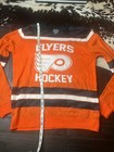 Philadelphia Flyers Ugly Christmas Sweater NHL Size M Orange Camo Hockey — photo 7