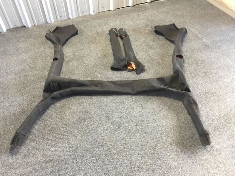07-10 WRANGLER JK 2DR ROLL BAR PADDING COVER TRIM KIT OEM