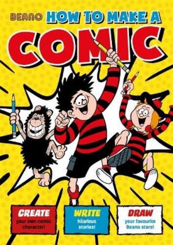 Thumbnail - Nigel Parkinson Beano How To Make A Comic (taschenbuch) Beano