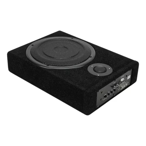 8"Car Subwoofer Under-Seat 800W Amplifier Speaker Audio Sub Woofer Slim Box Kit - Picture 9 of 11