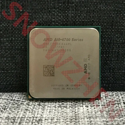 AMD A10-6700 CPU A10-Series Quad-Core 4MB 3.7GHz Socket FM2 65W Processor - Bild 1 von 3