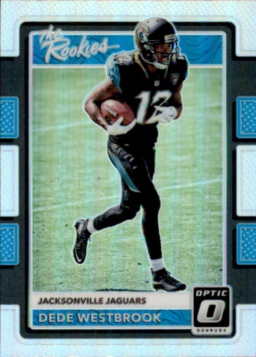Dede Westbrook 2017 Donruss Optic The Rookies Silver Prizm #30 Jaguars Holo RC