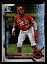 Jay Allen - 2022 Bowman Chrome Prospects Shimmer Refractor #BCP-234 Reds
