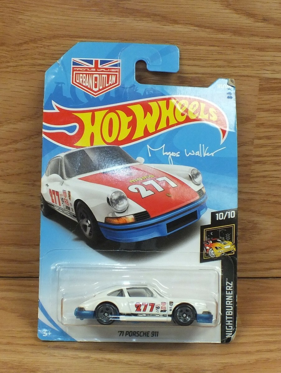 Genuine Hot Wheels '71 Porsche 911 Nightburnerz 10/10 Collectible