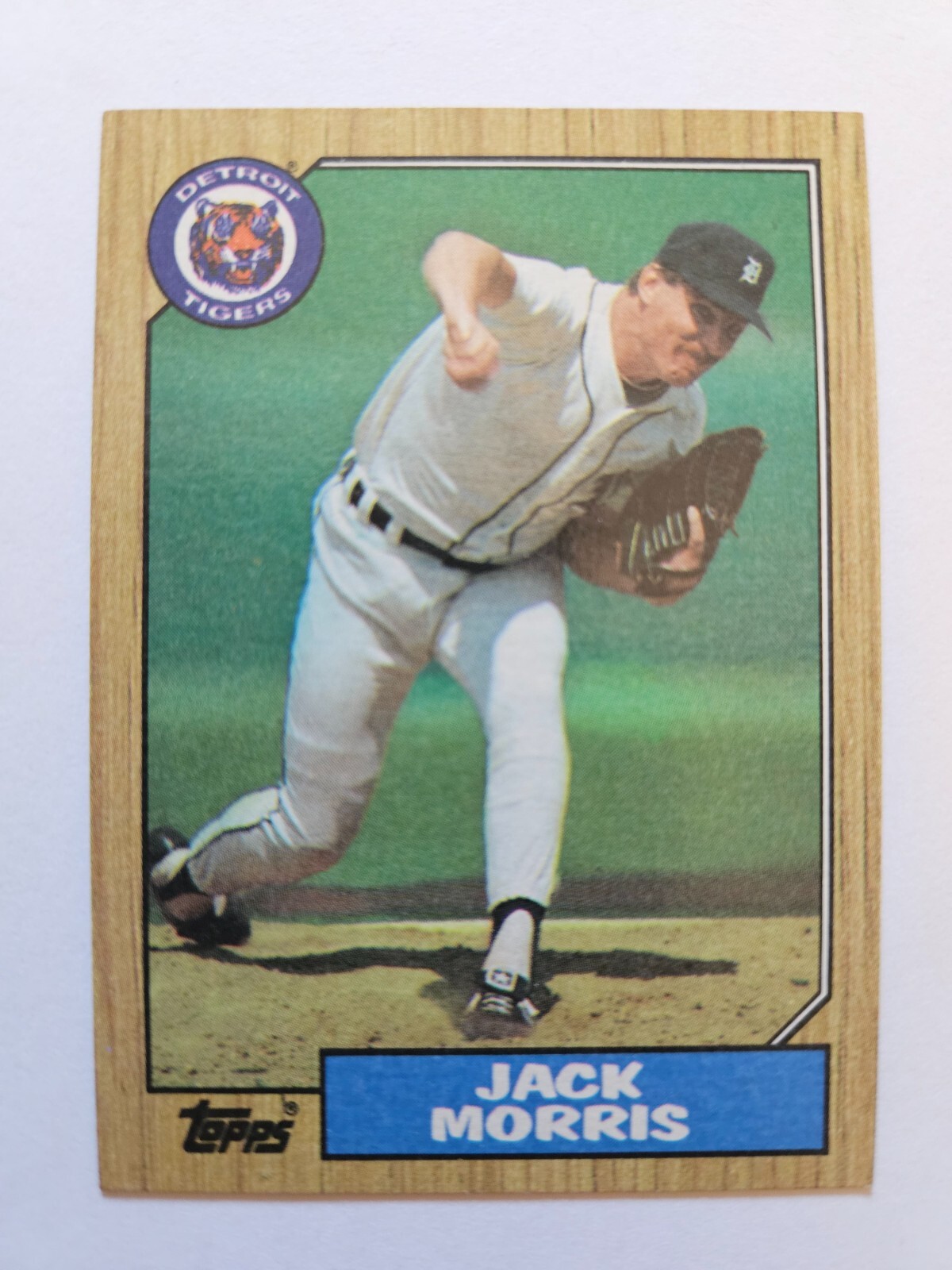 1987 TOPPS JACK MORRIS #778 NM