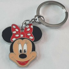 Cute Animated Disney's Minnie Mouse Keyring UK Seller Free P&P