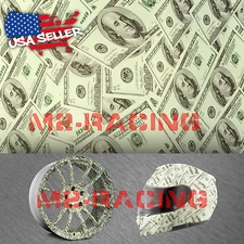 19"x38" Hydrographic Film Hydro Dip Water Transfer 100 Dollar Bill Benjamin #12