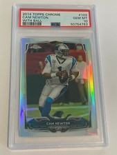 Cam Newton 2014 Topps Chrome Refractor #103 PSA 10 Gem Mint