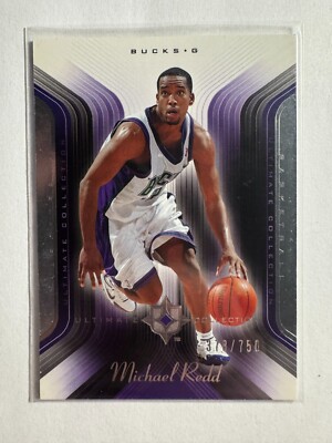 K316,753 - 2004-05 Ultimate Collection #58 Michael Redd #/750