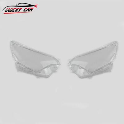 2PCS Transparent Headlight Lens Cover Shell For Toyota RAV4 2016 2017 ...